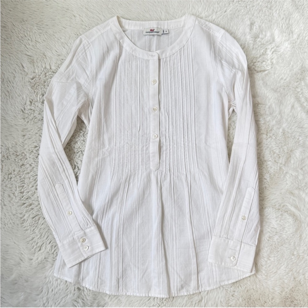 Vineyard Vines Relaxed Dobby Print Popover